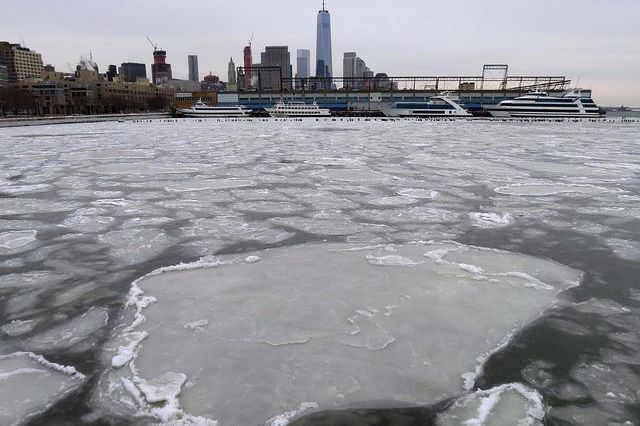 Icy Hudson photo by Keith Michael on Flickr